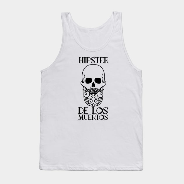 HIPSTER de los Muertos Tank Top by Off the Page